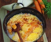 Kartoffelgratin mit Möhren