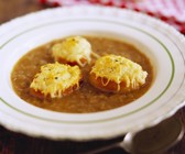 Französische Zwiebelsupp