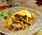 Galettes mit Spitzkohlfüllung