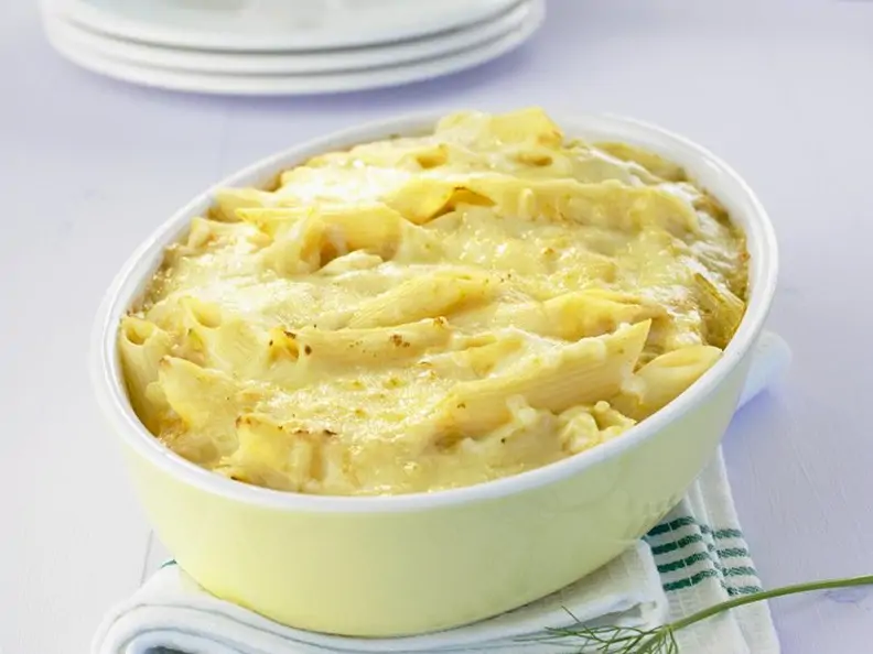 Nudel-Gemüsegratin
