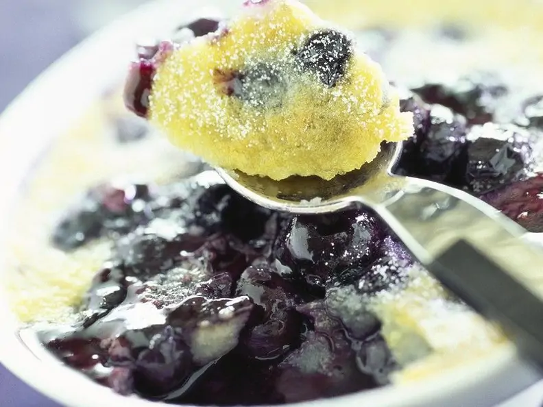 Heidelbeer-Pudding