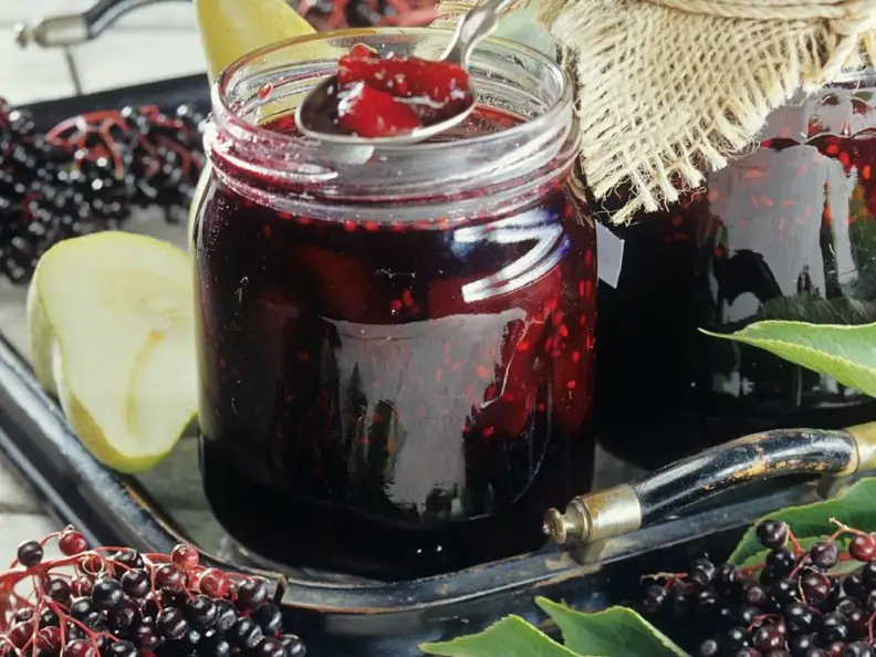 Holunderbeerenkonfitüre