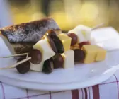 Käse-Frucht-Spieße