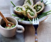 Hähnchenbrustfilets mit Käsefüllung