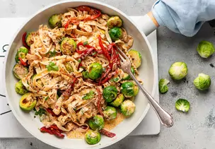 Edamame-Nudeln