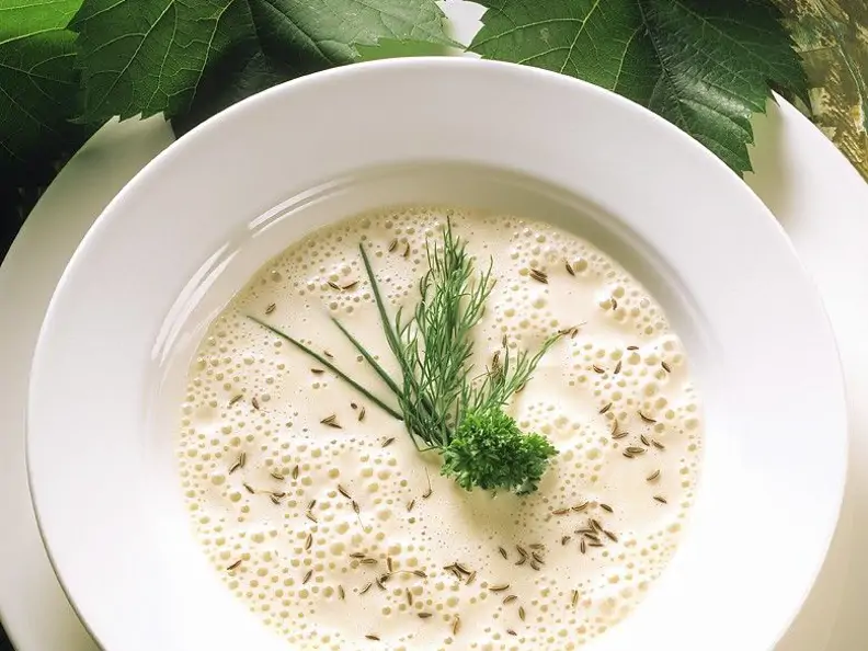 Deftige Käsesuppe