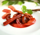 Rotwein-Früchte mit Joghurt