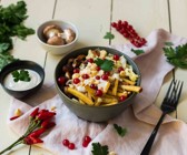 Keto-Bowl mit Pilzen und Chinakohl