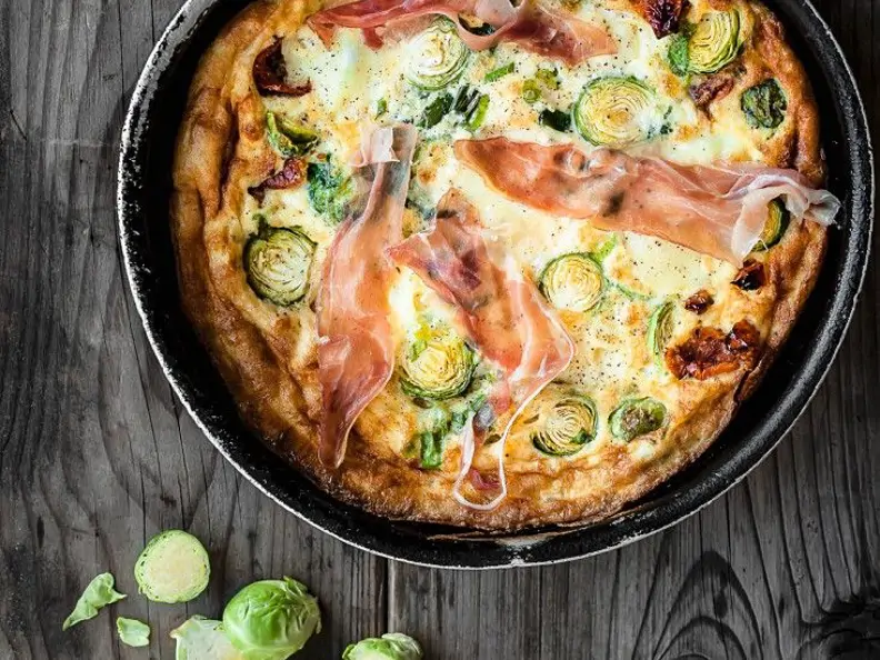 Rosenkohl-Frittata