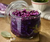 Eingelegter Rotkohl