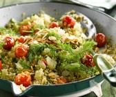 Quinoa-Sellerie-Pfanne