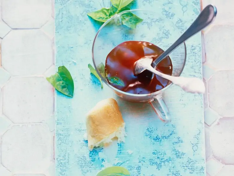 Apfel-Basilikum-Marmelade