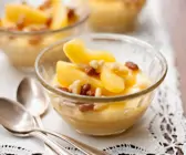 Grießpudding mit Apfelkompott