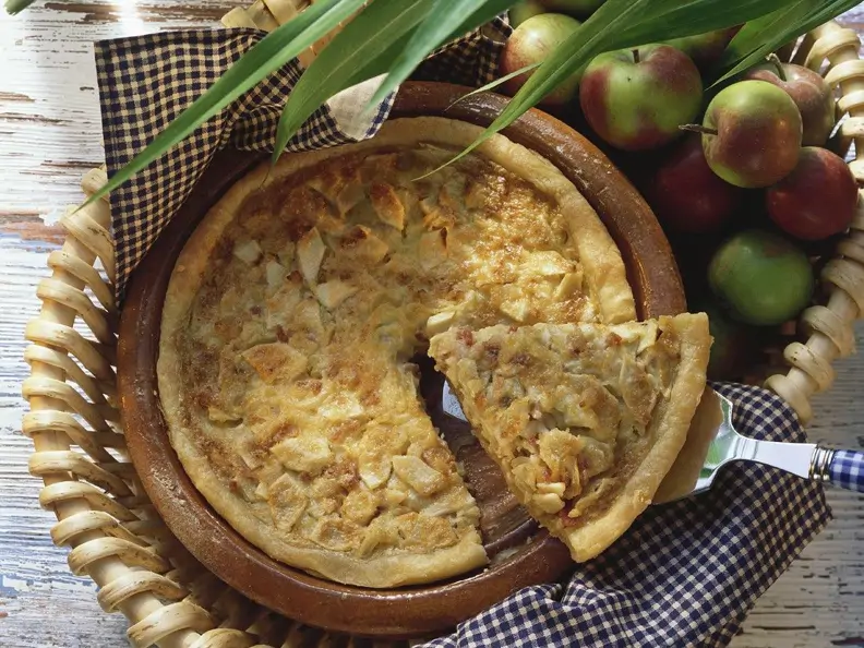 Zwiebel-Apfelkuchen