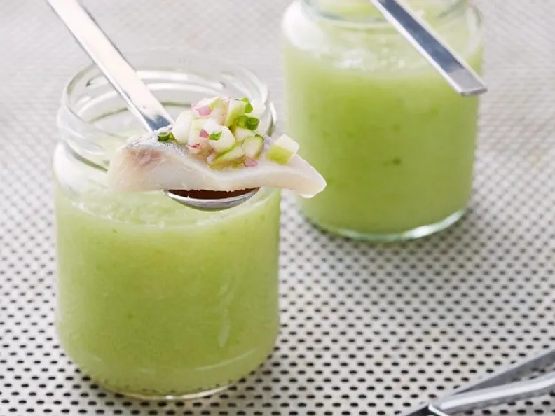 Apfel-Gurkensmoothie