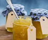 Apfel-Fruchtaufstrich mit Grapefruit