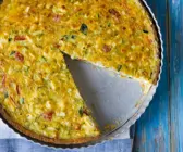 Schafskäse-Quiche