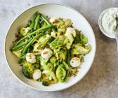 Ofengemüse mit Mozzarella