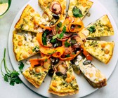 Kichererbsen-Frittata
