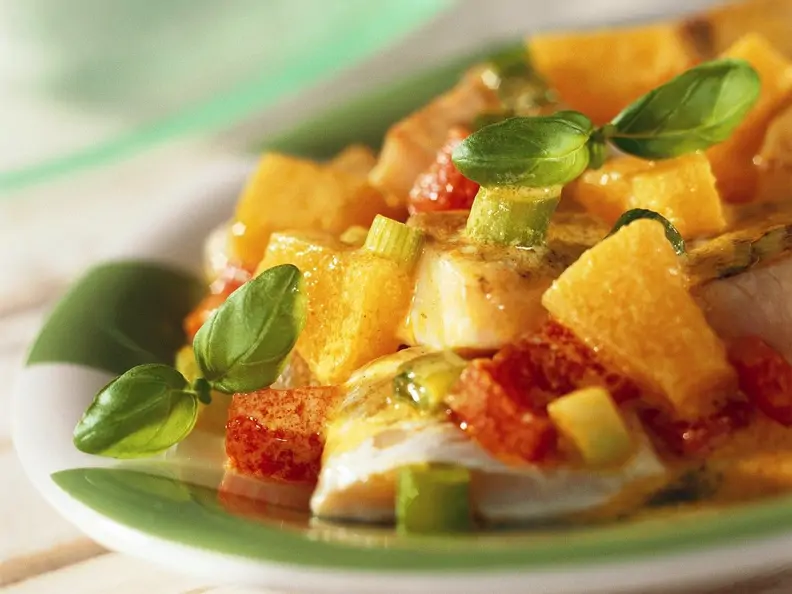 Fruchtiges Fisch-Curry