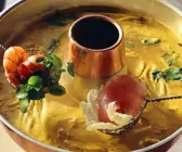 Curry-Kokos-Fondue