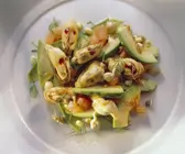 Avocado-Muschelsalat