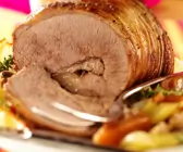 Gefüllter Rinderbraten