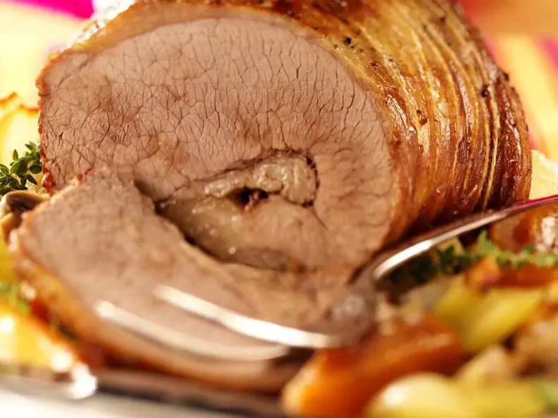 Gefüllter Rinderbraten