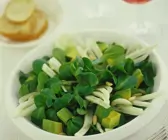 Feldsalat mit Fenchel und Avocado