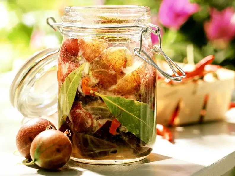 Stachelbeer-Zwiebel-Chutney