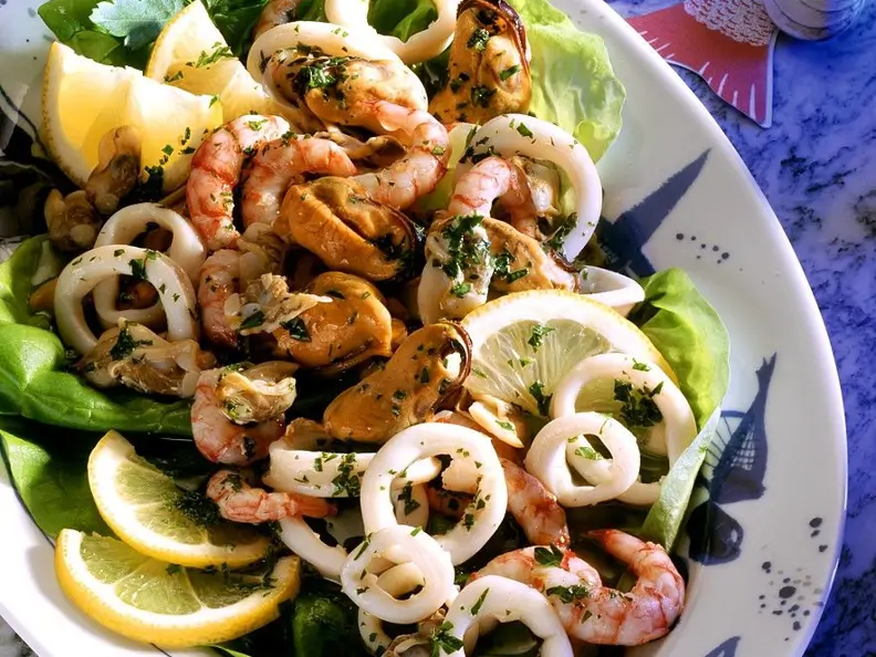 Meeresfrüchtesalat