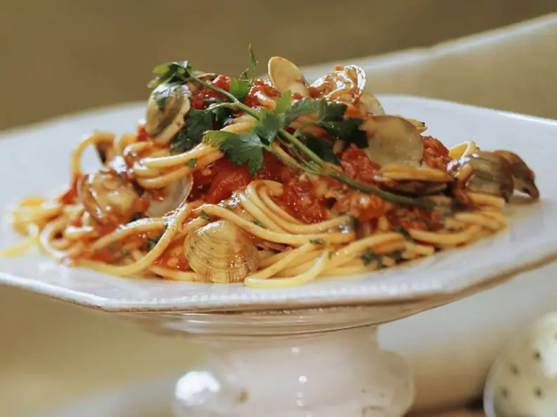 Spaghetti mit Venusmuscheln