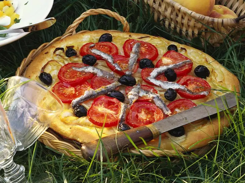 Sardellen-Zwiebel-Kuchen