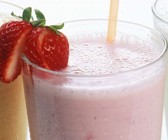 Erdbeermilch