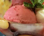Himbeersorbet