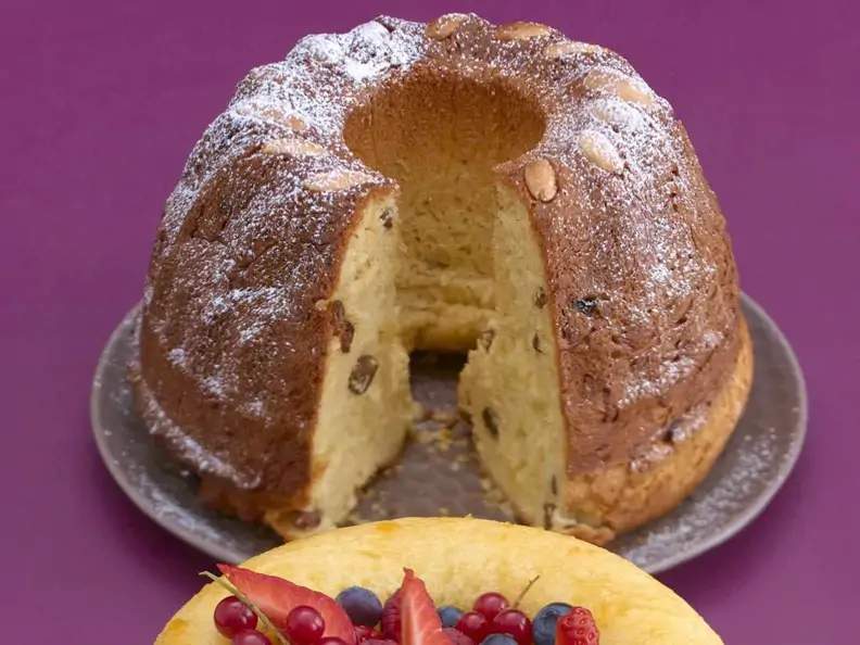 Gugelhupf mit Mandeln