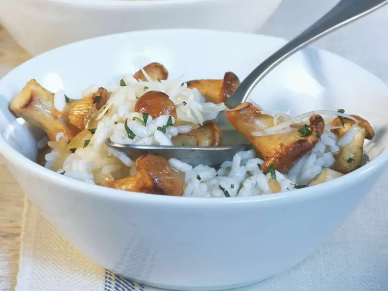 Pilzrisotto