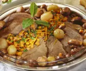 Rinderbraten nach Burgunder Art