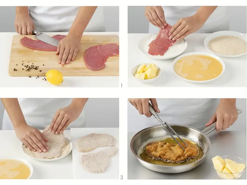 Wiener Schnitzel zubereiten