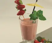Erdbeer-Buttermilch-Mix