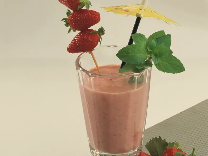 Erdbeer-Buttermilch-Mix