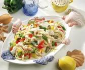 Paprika-Spaghetti Frutti di Mare