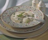 Feine Käsesuppe mit Kohlrabi