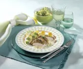 Hähnchenbrustfilet mit Kräuterkruste