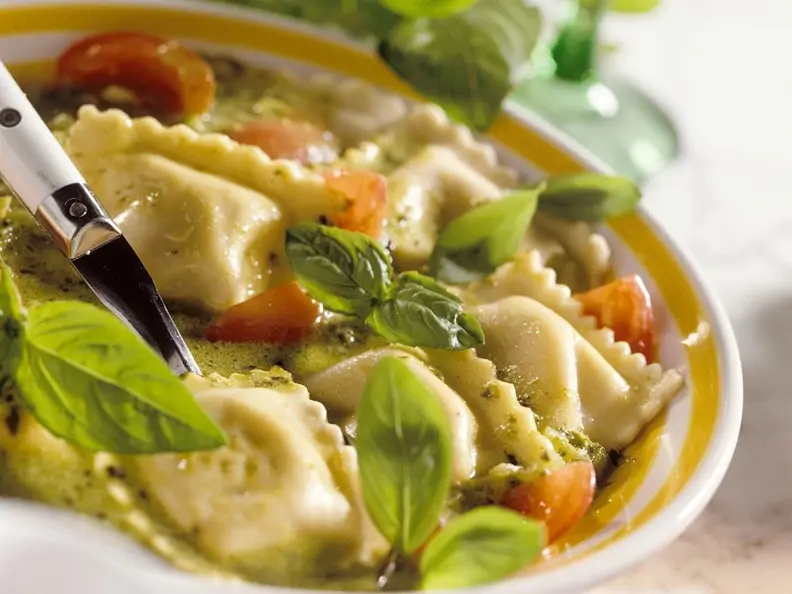 Ravioli-Eintopf