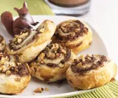 Hefe-Nussschnecken