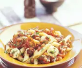 Nudel-Tomatensalat