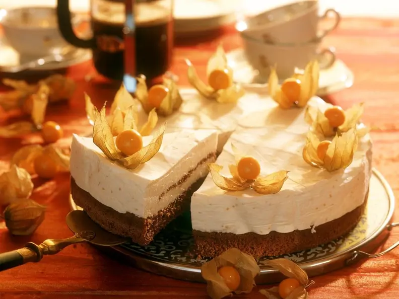 Pfirsich-Quarktorte