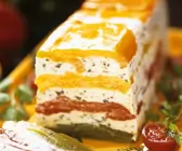 Frischkäse-Paprika-Terrine