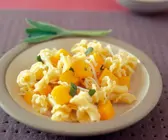 Nudeln mit Kürbis